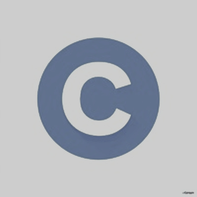 Chief Content Marketer logo with HDR glow: the white letter C renders brighter than screen white